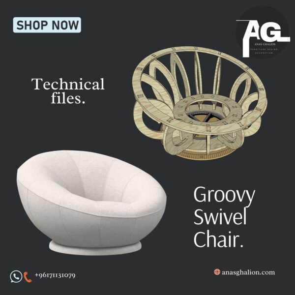 Groovy Swivel Chair