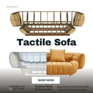Tactile sofas -3 & 2 & Armchair