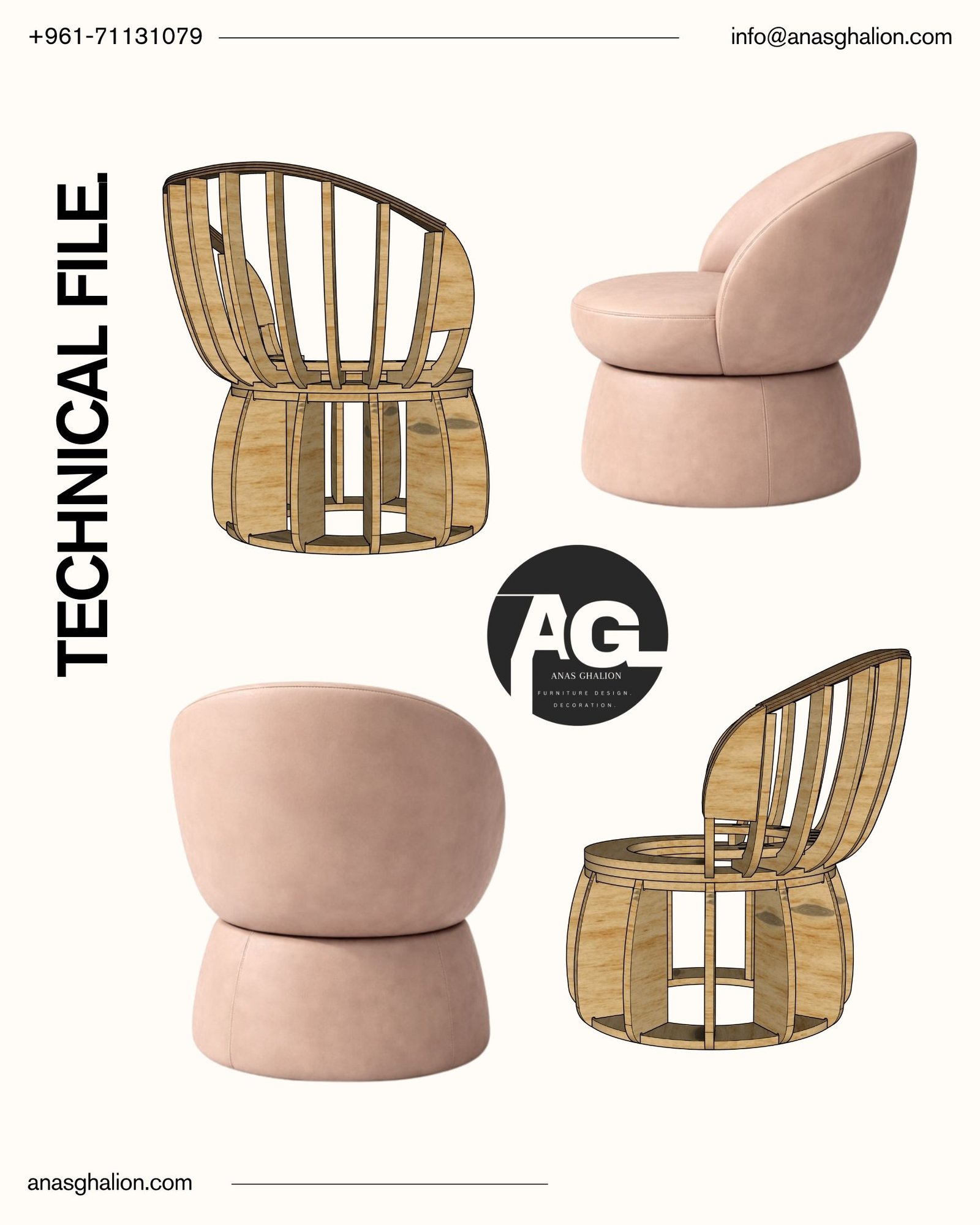Chenille Chair - Image 3