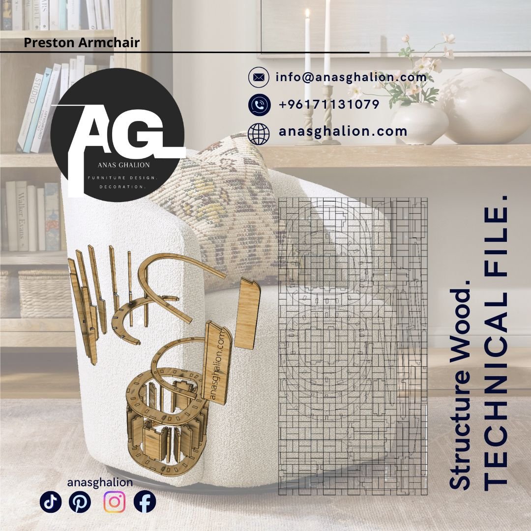 Preston Armchair - Image 7